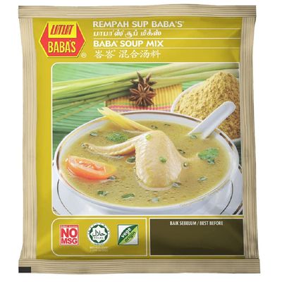 Baba's Mix Powder 125g (Soup Mix, 3 Packs)
