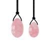 100% Natural Rose Quartz Yoni Egg Massage Balls Kegel Crystal Jade Stone Tool Set,Type 02 view 1