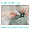 Holy Rose Dental Floss Portable Dispenser 4 Boxs,Travel Floss Picks Case 2 Box with Adults Floss Sticks 160 Count,Flosser Toothpick is Cleaning Teeth and Oral Care Tool(White) view 3