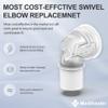 2 Packs Replacement Swivel Elbow Connector Compatible with Airfit N30i&P30i&F30i,Tube Quick-Release Elbow,Great-Value Supplies by Medihealer view 2