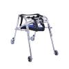 Folding Walker for Kids with Wheels,Aluminum Alloy Height Adjustable Walker, Lightweight Posterior Rollator Walker,Anti-Backward Size Kids Walker for Disabled Injured Rehabilitation Training view 1