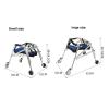 Folding Walker for Kids with Wheels,Aluminum Alloy Height Adjustable Walker, Lightweight Posterior Rollator Walker,Anti-Backward Size Kids Walker for Disabled Injured Rehabilitation Training view 3