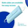 Holy rose Portable Dental Floss Picks Dispenser 2 Box,Travel Floss Case with Adult Floss Sticks 80Count,Portable Flosser Toothpick Perfect for Home,Travel Cleaning Teeth,Tool for Oral Care(Blue view 2