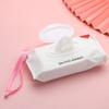 5 piecesSnap Strap Portable Baby Wet Wipes Bag Tissue Box Container Eco-friendly Easy-carry Clamshell Cosmetic Cleaning Cases 24*13.5cm(random hair) view 4