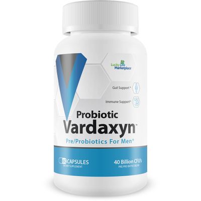 Probiotic Vardaxyn - Our Best Premium Male Formula - Pre/Probiotics for Men - Male Probiotic Formula to Support Male Health - Gut Health - Mood - Digestive Health - Immune Health