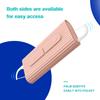 Holy rose Portable Dental Floss Dispenser 2 Box, Portable Floss Picks Case with Adult Floss Sticks 80 Count,Flossers Toothpicks Boxs Perfect for Home,Travel Cleaning Teeth Oral Care Best Tool(Pink) view 2