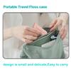 Holy rose Portable Dental Floss Dispenser 2 Box, Portable Floss Picks Case with Adult Floss Sticks 80 Count,Flossers Toothpicks Boxs Perfect for Home,Travel Cleaning Teeth Oral Care Best Tool(Pink) view 4