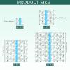 BBTO 100 Pcs Transparent Stretch Adhesive Bandage Waterproof Clear Patches Cover Protective Shower Film Wrap (2,4,6,8 Inch) view 2