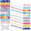 BBTO 300 Pcs 10 Styles Cartoon Bandages Adhesive Flexible Colorful Cute Bandages Waterproof Breathable Protect Scrapes and Cuts for Who Always Has a Boo-Boo(Cute Style) view 1