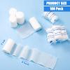 60 Rolls of 2 Inches x 4 Yards Gauze Rolls Conforming Stretch Medical Bandages Flexible Stretchable Wrap Breathable Gauze Bandage for Wound Care Dressing view 2