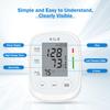 AILE Blood Pressure Monitor, Blood Pressure Machine Upper Arm Large Cuff(8.7"-16.5"), High Automatic Blood Pressure Monitors Cuff for Home Use, Manual Arm Bp Monitor, 2 * 99 Memory (White) view 2