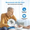 AILE Blood Pressure Monitor, Blood Pressure Machine Upper Arm Large Cuff(8.7"-16.5"), High Automatic Blood Pressure Monitors Cuff for Home Use, Manual Arm Bp Monitor, 2 * 99 Memory (White) view 3