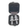 SEIWEI 1 Pair Silicone Earplugs Ear Plugs Anti Noise Snore Noise Reduction for for Swimming Working Sleeping Waterproof Christmas Tree Shape (White) view 1