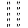 SEIWEI 10 Pairs Silicone Earplugs Ear Plugs Anti Noise Snore Noise Reduction for for Swimming Working Sleeping Waterproof Christmas Tree Shape (Black) view 1