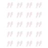 SEIWEI 20 Pairs Silicone Earplugs Ear Plugs Anti Noise Snore Noise Reduction for for Swimming Working Sleeping Waterproof Christmas Tree Shape (White) view 1