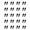 SEIWEI 20 Pairs Silicone Earplugs Ear Plugs Anti Noise Snore Noise Reduction for for Swimming Working Sleeping Waterproof Christmas Tree Shape (Black) view 1
