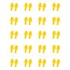 SEIWEI 20 Pairs Silicone Earplugs Ear Plugs Anti Noise Snore Noise Reduction for for Swimming Working Sleeping Waterproof Christmas Tree Shape (Yellow) view 1