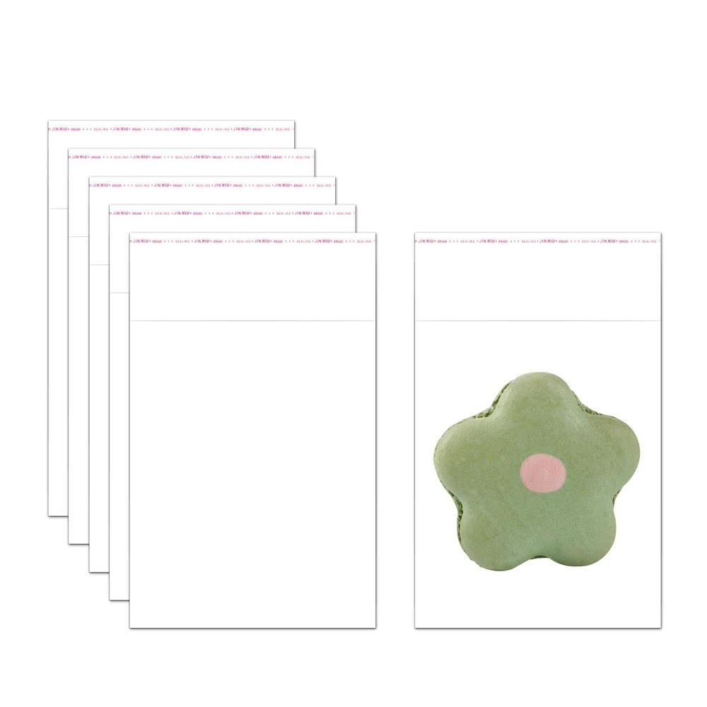 CinnanniC Clear Cello Bags 4x5 Clear Self Sealing Cellophane Bags 200pcs Resealable Self-Sealing Cello Bag 2mil for Bakery Cookies Packaging Decorative Wrappers