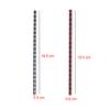 100Pcs Christmas Paper Straws White Red Black Plaid Drinking Straws Disposable Drinking Straws Holiday Straws for Christmas Anniversary New Year Wedding Birthday Farmhouse Party Supplies view 2