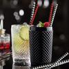 100Pcs Christmas Paper Straws White Red Black Plaid Drinking Straws Disposable Drinking Straws Holiday Straws for Christmas Anniversary New Year Wedding Birthday Farmhouse Party Supplies view 4