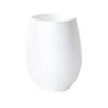 PLASTICPRO 6 Pack White Plastic Wine Glasses Stemless Disposable 12 oz BPA Free Shatterproof Plastic Wine Cups Wine Glasses for Parties view 1