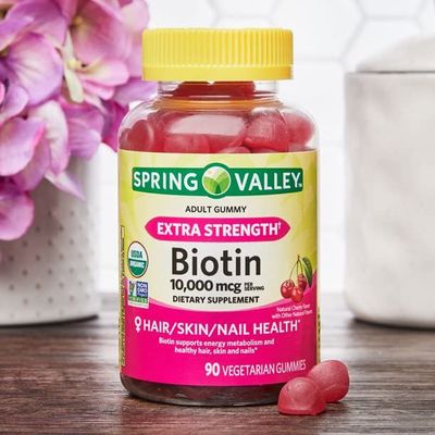 Antony Spring Valley Biotin 10,000mcg Vegetarian 90 Gummy