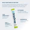 DripDrop Sugar Free Hydration Packets - Zero Lemon Lime - Single Serve Electrolytes Powder Drink Mix - Non-GMO, Gluten Free, Vegan - 32 Sticks view 4