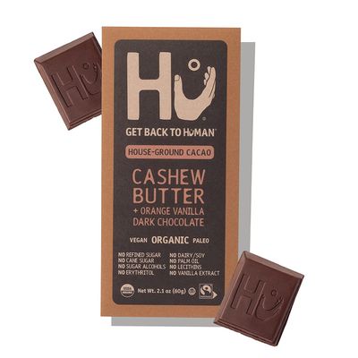 Hu Chocolate Bars | 12 Pack Orange Dream Vanilla Cashew Butter Chocolate | Natural Organic Vegan, Gluten Free, Paleo, Non GMO, Fair Trade Dark Chocolate | 2.1oz Each