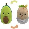 Squishmallow 7'' Flipamallow Austin The Avocado and Bernardo The Burrito Flip-a Mallows