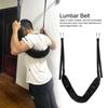 Spine Decompression Back Traction Device, Soft Comfortable Lightweight Back Stretcher for Home Office Car Travelling(Black) view 2