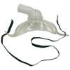 1pk Adult Oxygen Tracheostomy Collar Mask w/Swivel Connector view 3