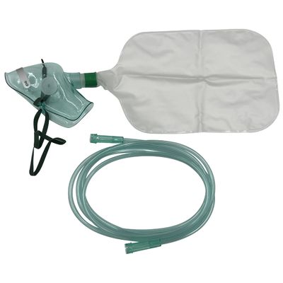 1pk Adult Non-Rebreather Oxygen Mask w/6.8Ft Crush Resistant Tubing