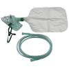 1pk Adult Non-Rebreather Oxygen Mask w/6.8Ft Crush Resistant Tubing view 1