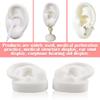 Silicone Ear Model Soft Fake Ear Acupuncture Practice Model Realistic Silicone Ear Mold for Jewelry Display Teaching Instruction (Medium) view 4