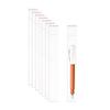 CinnanniC 1x8 Long Self Sealing Cellophane Bags 200pcs Clear Self Adhesive Plastic Bags 2mil Skinny OPP Poly Cello Baggies for Pretzel rods Candy Candle Pen Bracelet Oil Pastel 8 Sizes to Choose from view 1