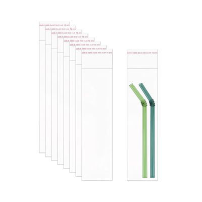 CinnanniC Clear Self Sealing Cellophane Bags 2x8 Long Adhesive Cello Bags 200pcs Self Sealing OPP Bags 2mil for Bakery Cookies Pretzel Gifts Treats Christmas Halloween 8 Sizes to Choose from