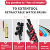 water fed pole kit window cleaning brush outdoor Telescopic Window Washing Equipment, Cleaning Photovoltaic And Solar Panels, Window Cleaning Pole, Multi Purpose Water Spray Brus (Size : 35FT/10.8M) view 3