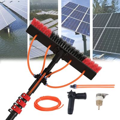 water fed pole kit window cleaning brush outdoor Water Fed Pole Kit, Window And Solar Panel Cleaning System Pole, Water Fed Telescopic Brush/Windows Cleaning & Washing Tool (Size : 36FT/10.8M)