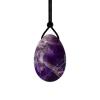 40X25mm Drilled Kegel Balls 16 Types Natural Jade Eggs Massage Ball Kegel Exercise Yoni Eggs,Amethyst Eggs view 1