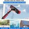 water fed pole kit window cleaning brush outdoor Solar Panel Cleaning Brush, Window Washing Equipment Extendable Cleaning Kit, 12-36ft Telescopic Water Fed Pole Brush Outdoor Window Cleaner view 3
