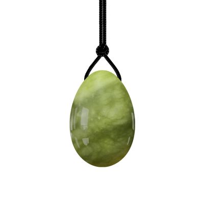 45X30mm Drilled Yoni Egg 16 Natural Materials Jade Eggs Massage Ball for Female Kegel Exercise,Jade Eggs