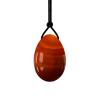 45X30mm Drilled Yoni Egg 16 Natural Materials Jade Eggs Massage Ball for Female Kegel Exercise,Red Agate Eggs view 1