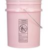 House Naturals 5 Gallon Pink Food Grade Plastic Storage Bucket (Pack of 3) Made in USA (Pink Buckets Without Lids) view 3