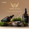 African Fly (2-Pack) - All Natural Vegan Supplement for Men (& Women) 40, 50, 60 Plus Years Old and Beyond view 2