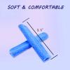 24Pcs Nasal Cannula Ear Cushions,Cannula Face Soft Ear Protectors for Oxygen Users,Oxygen Supplies & Accessories Cannula to Help Relieve Ear Pain and Prevent Cheek Indentation Discomfort(Blue) view 2