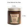 ADK Cedar Scented Candle, 3.5 Oz Aromatherapy Candle, Proudly Poured in The USA, Natural Wax for Relaxation and Home Dcor, for Gift, Kitchen, and Living Spaces view 2