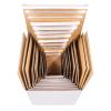 Cuyacili Prank Gift Boxes Nesting Gift Boxes Surprise Box White Carton Square Prank Box Funny Gag Gift for Weddings Anniversaries Birthday Packaging Presents 12 Nesting Cartons (1.9-6.3 Inch) view 1