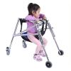 AoForce Walkers for Walker Children with Cerebral Palsy, Three Sizes to Choose from, Mobile Walker, Rollators 4 Wheel seat Disabled Assistive Equipment rollator Walker, Durable Mobility Aid, Blue view 2