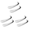 6pcs Lifters Seniors Stainless Men Lifter Accessories Elderly Women Tool .cm Steel Handled Alloy for Wearing Elder Horn Metal Short Shoes Shoehorn Shoe Disabled Small Metal Shoe Horn view 1
