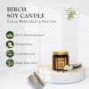 ADK Birch Scented Candle, 3.5 Oz Aromatherapy Candle, Proudly Poured in The USA, Natural Wax for Relaxation and Home Dcor, for Gift, Kitchen, and Living Spaces view 2